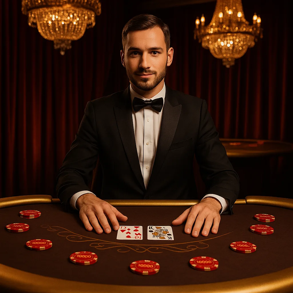 BankonBet - Blackjack en direct - Vrais croupiers en HD