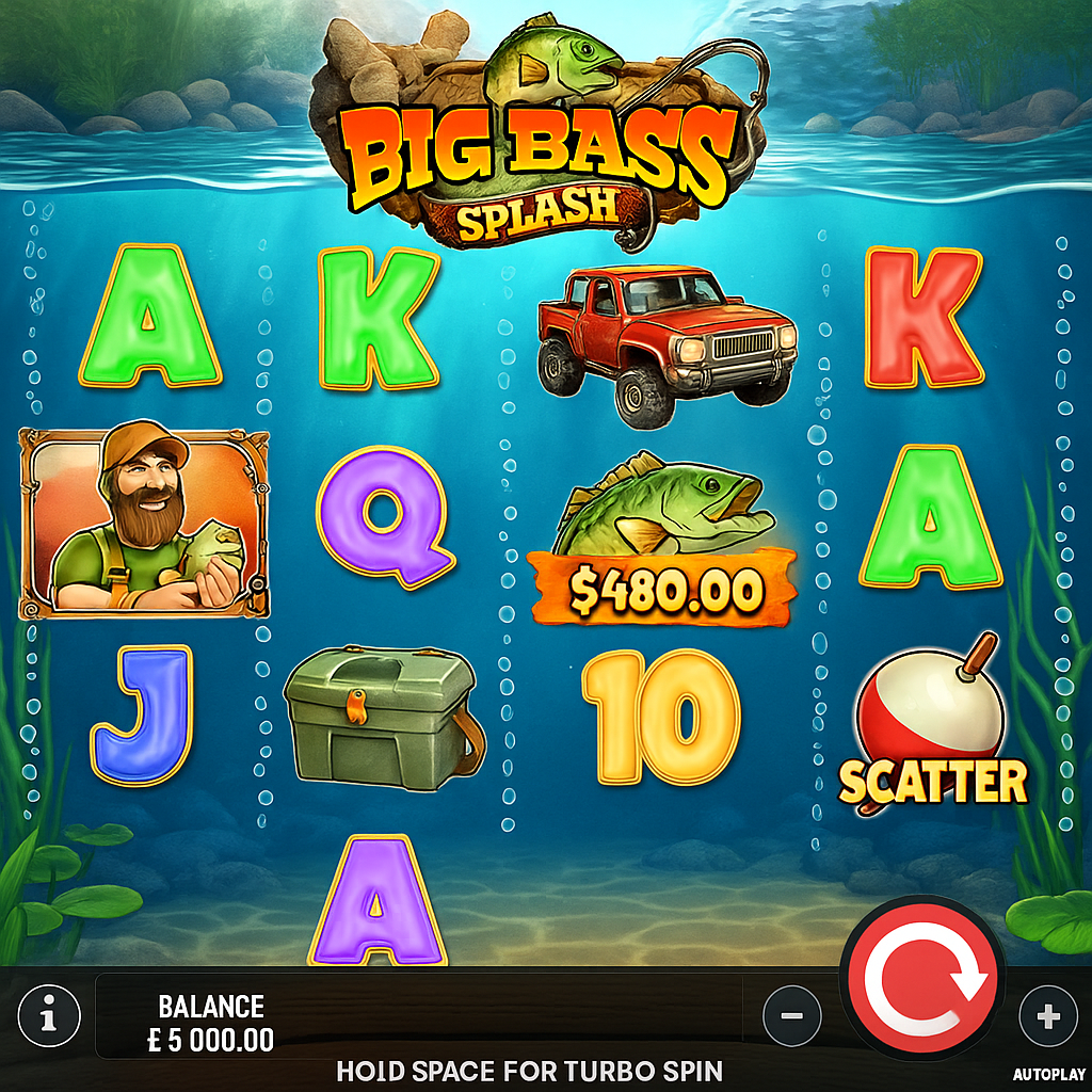 BankonBet - Machine à sous Big Bass Splash