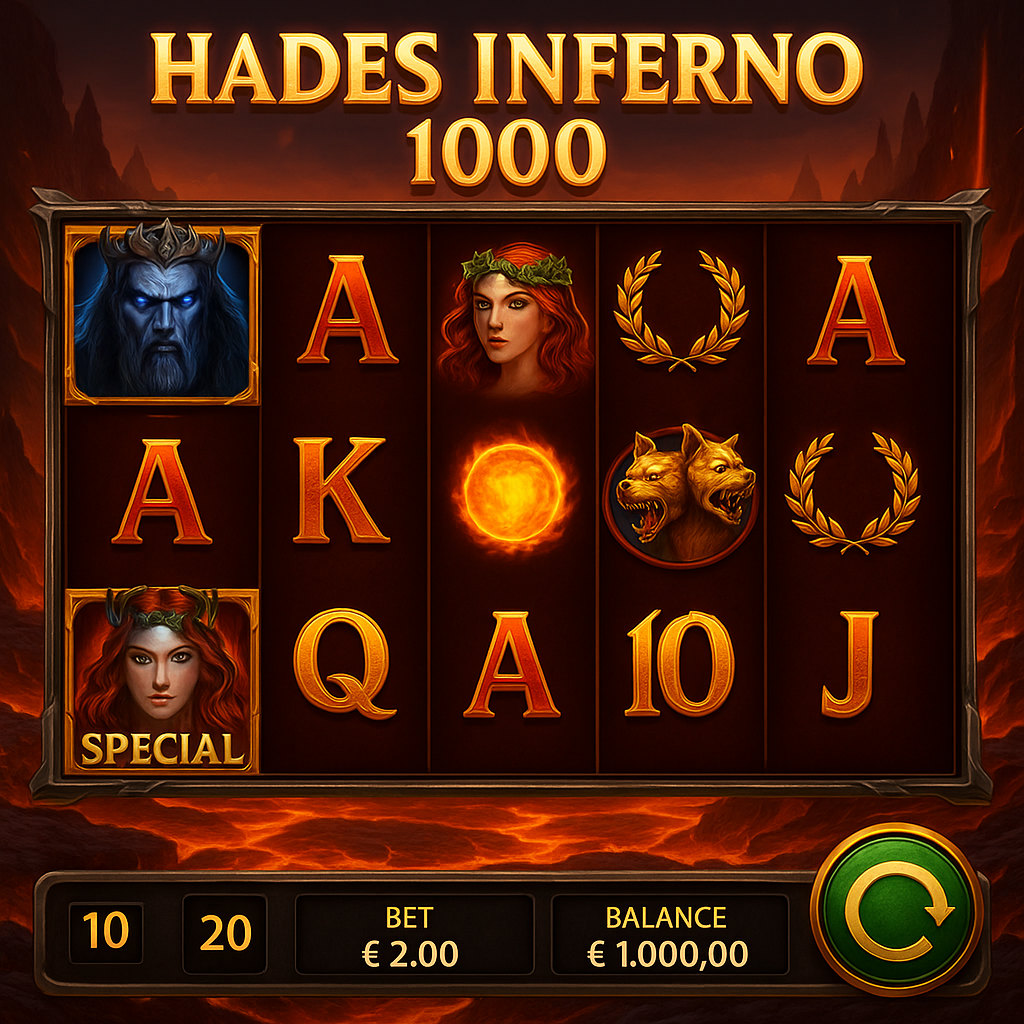 BankonBet - Machine à sous Hades INFERNO 1000