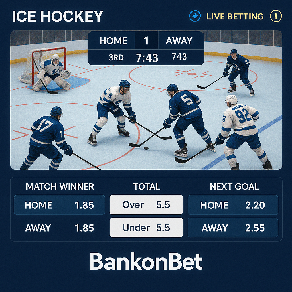 BankonBet - Paris Hockey sur glace